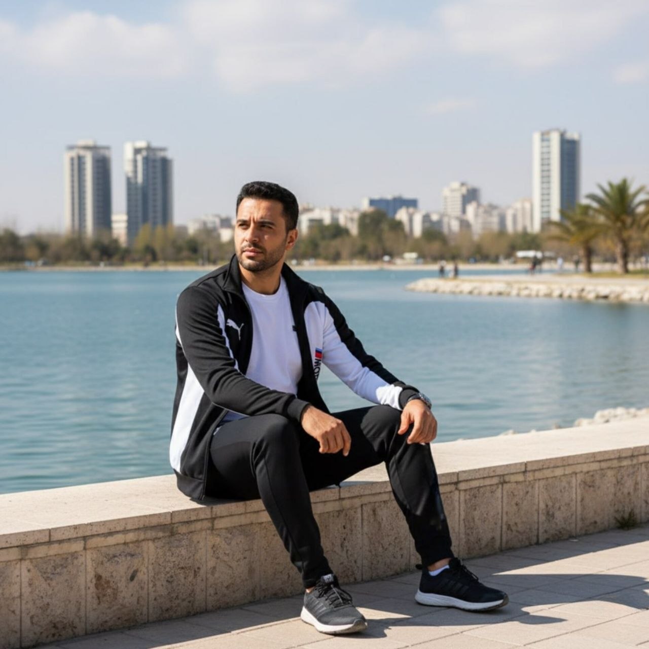 ست مردانه سوییشرت شلوار مدل Motorsport