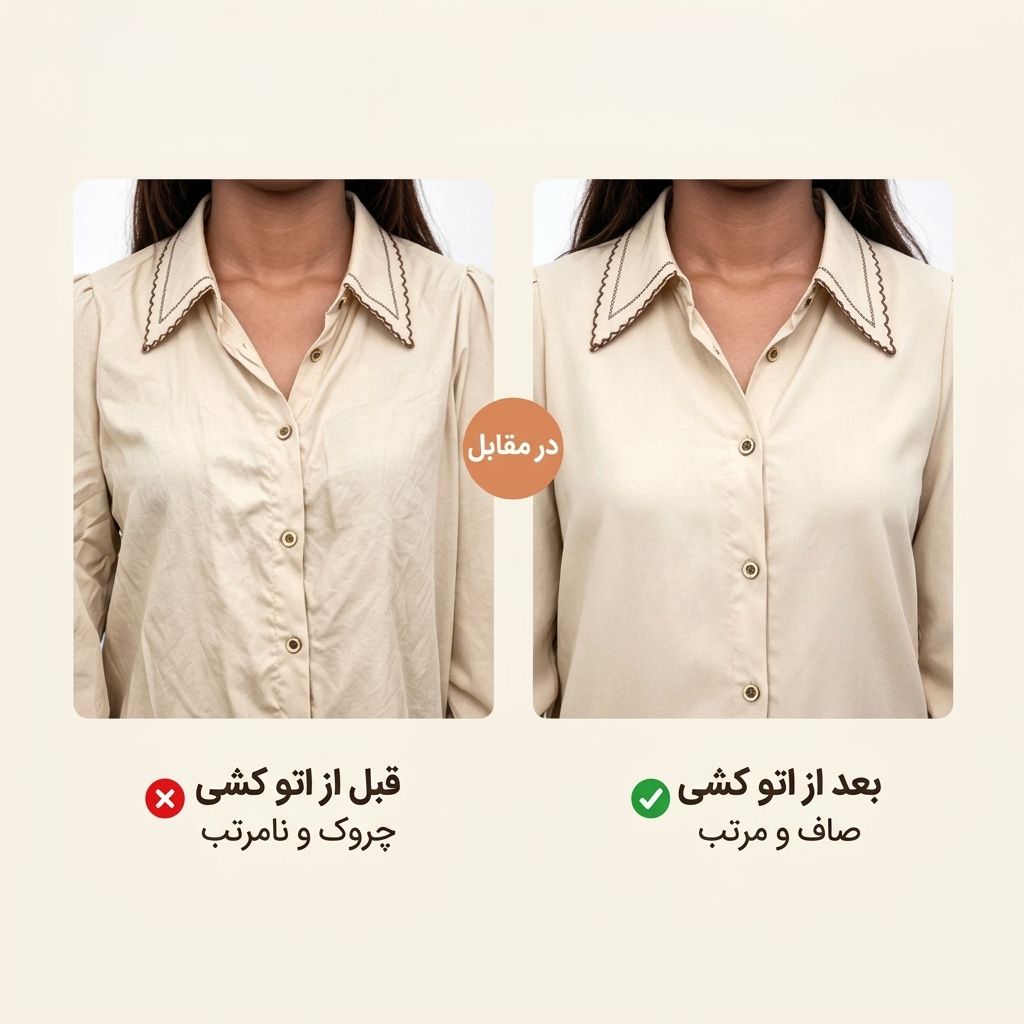 اتو بخار مسافرتی مدل DRY AIRON
