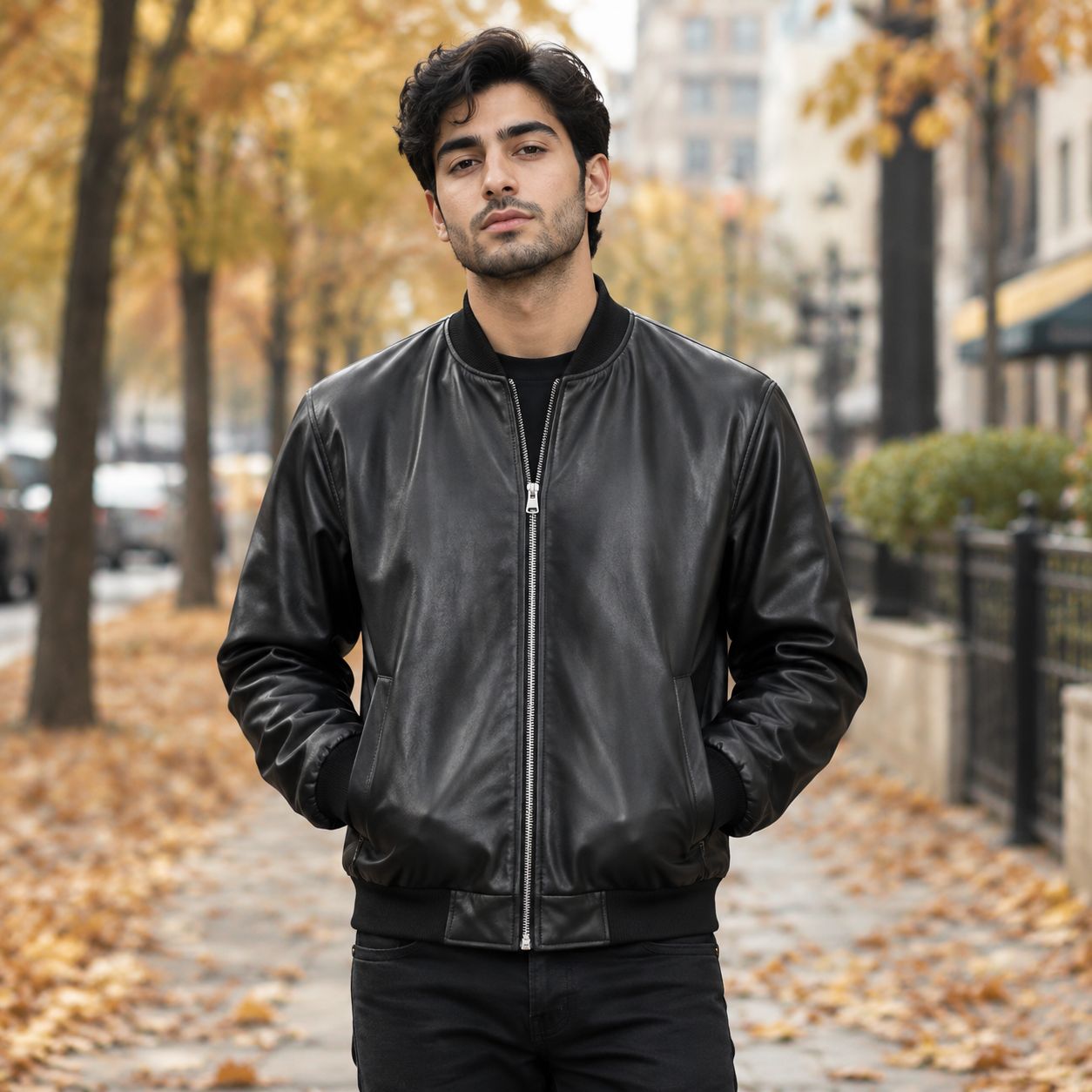 کت چرم مردانه مدل Artim